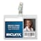 Sicurix Self Laminating Badge Holder, Horizontal, 3.5 x 2.25, Clear, 25PK BAU62916 - alternate 4